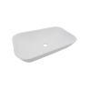 Umywalka nablatowa Girare 600 biała