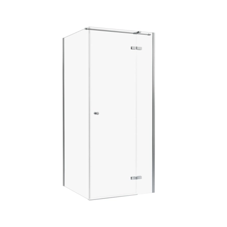 New trendy kabina prysznicowa KALIBRA S CHROM 100x80x195 czyste 6mm z powłoką