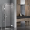 New trendy kabina prysznicowa KALIBRA S CHROM 100x80x195 czyste 6mm z powłoką