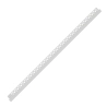 Listwa prysznicowa czołowa przyścienna JANO 120 cm biała