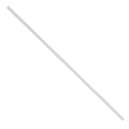 Listwa prysznicowa spadkowa przyszybowa JANO 120 cm prawa biała