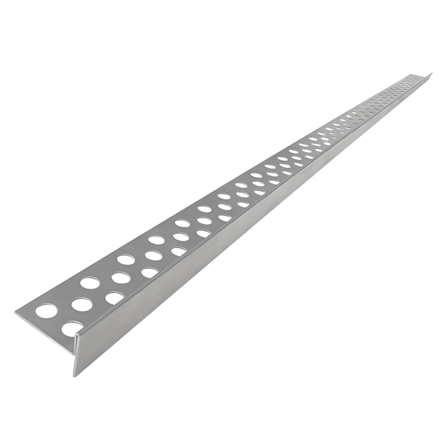 Listwa prysznicowa spadkowa przyszybowa JANO 130 cm prawa srebrna