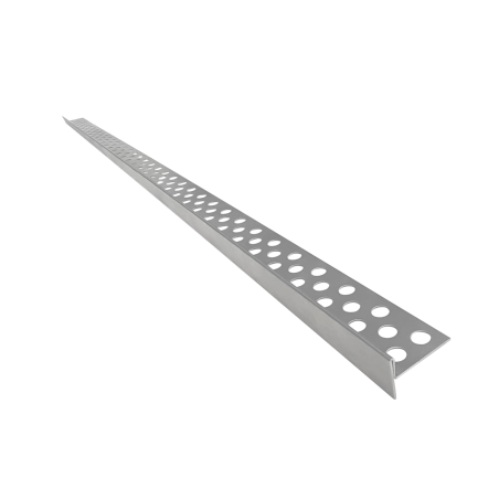 Listwa prysznicowa spadkowa przyszybowa JANO 140 cm lewa srebrna