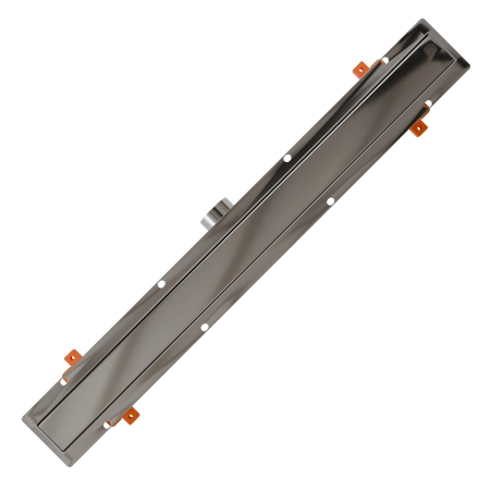 Odpływ liniowy JANO srebrny Monolith Duo 800 mm metalowy