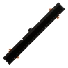 Odpływ liniowy JANO czarny Monolith Duo 700 mm metalowy