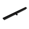 Odpływ liniowy JANO czarny Real Slim 650 mm