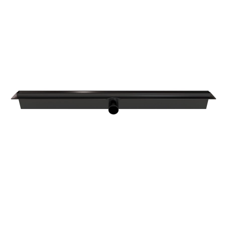 Odpływ liniowy JANO czarny Real Slim 650 mm