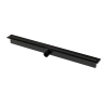 Odpływ liniowy JANO czarny Real Slim 650 mm