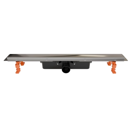 Odpływ liniowy JANO srebrny Real Plus Duo 700 mm