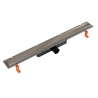 Odpływ liniowy JANO srebrny Real Plus Duo 800 mm