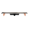 Odpływ liniowy JANO srebrny Real Plus Duo 800 mm