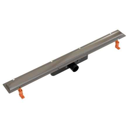 Odpływ liniowy JANO srebrny Real Plus Duo 900 mm