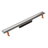 Odpływ liniowy JANO srebrny Real Plus Duo 900 mm