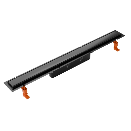 Odpływ liniowy JANO czarny Real Plus Duo 800 mm