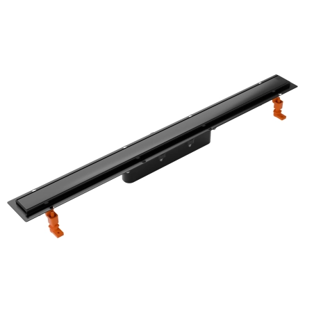 Odpływ liniowy JANO czarny Real Plus Duo 900 mm