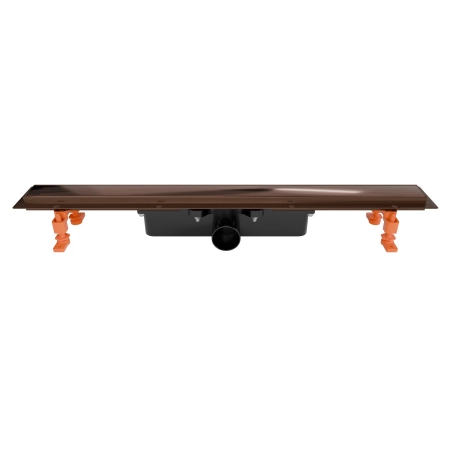 Odpływ liniowy GERMAN LINE retro miedź Real Plus 700 mm