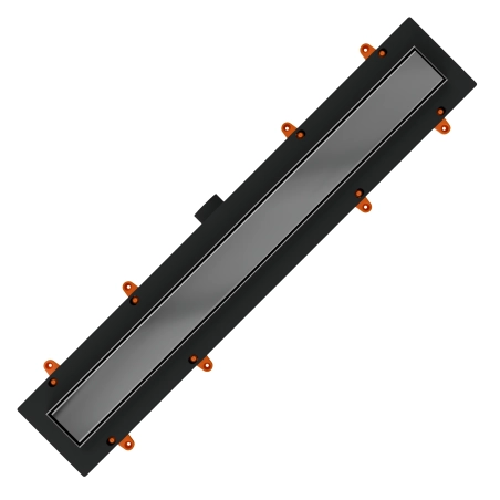 Odpływ liniowy JANO srebrny Drain Pro Line Duo 750 mm