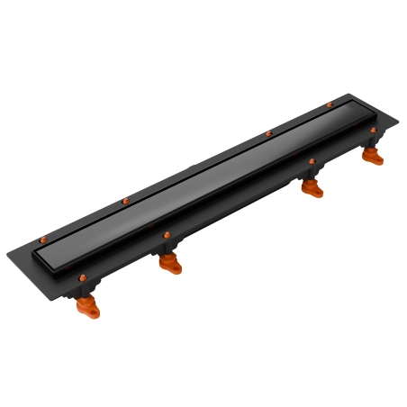 Odpływ liniowy JANO czarny Drain Pro Line Duo 650 mm