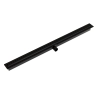 Odpływ liniowy JANO czarny Real Slim 850 mm