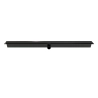Odpływ liniowy JANO czarny Real Slim 850 mm