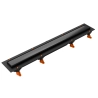Odpływ liniowy JANO czarny Drain Pro Line Duo 750 mm