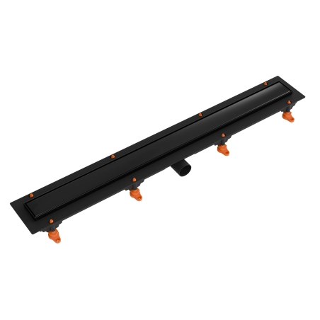 Odpływ liniowy JANO czarny Drain Pro Line Duo 850 mm