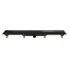 Odpływ liniowy JANO czarny Drain Pro Line Duo 850 mm