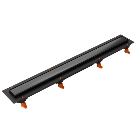 Odpływ liniowy JANO czarny Drain Pro Line Duo 850 mm