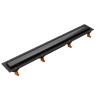 Odpływ liniowy JANO czarny Drain Pro Line Duo 850 mm