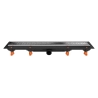 Odpływ liniowy JANO srebrny Drain Pro Line Trent 650 mm