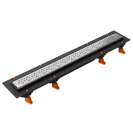 Odpływ liniowy JANO srebrny Drain Pro Line Trent 650 mm