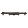 Odpływ liniowy JANO srebrny Drain Pro Line Torne 750 mm