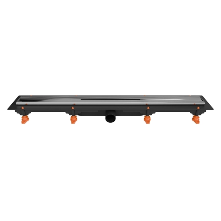 Odpływ liniowy JANO srebrny Drain Pro Line Wave 750 mm
