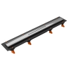 Odpływ liniowy JANO srebrny Drain Pro Line Wave 750 mm
