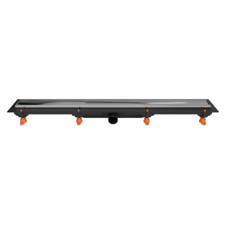 Odpływ liniowy JANO srebrny Drain Pro Line Wave 850 mm