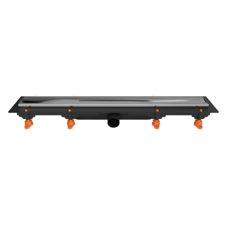 Odpływ liniowy JANO srebrny Drain Pro Line Wave 650 mm