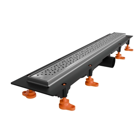 Odpływ liniowy JANO srebrny Prestige Trent 850 mm