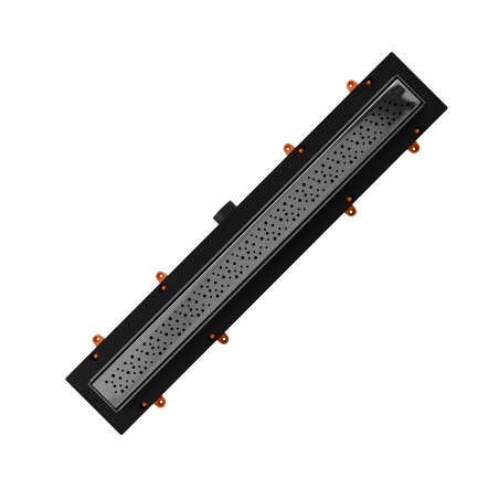 Odpływ liniowy JANO srebrny Prestige Trent 850 mm