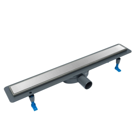 Odpływ liniowy JANO srebrny Klasik Duo 700 mm