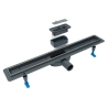 Odpływ liniowy JANO srebrny Klasik Perle 800 mm