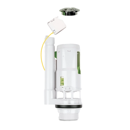 Zawór spustowy zbiornika WC JANO przycisk pneumatyczny 3/6