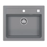 Zlewozmywak granital 1 komorowy ALVEUS beton kol.81 ATROX 30 z syfonem POP-UP 3 1/2"