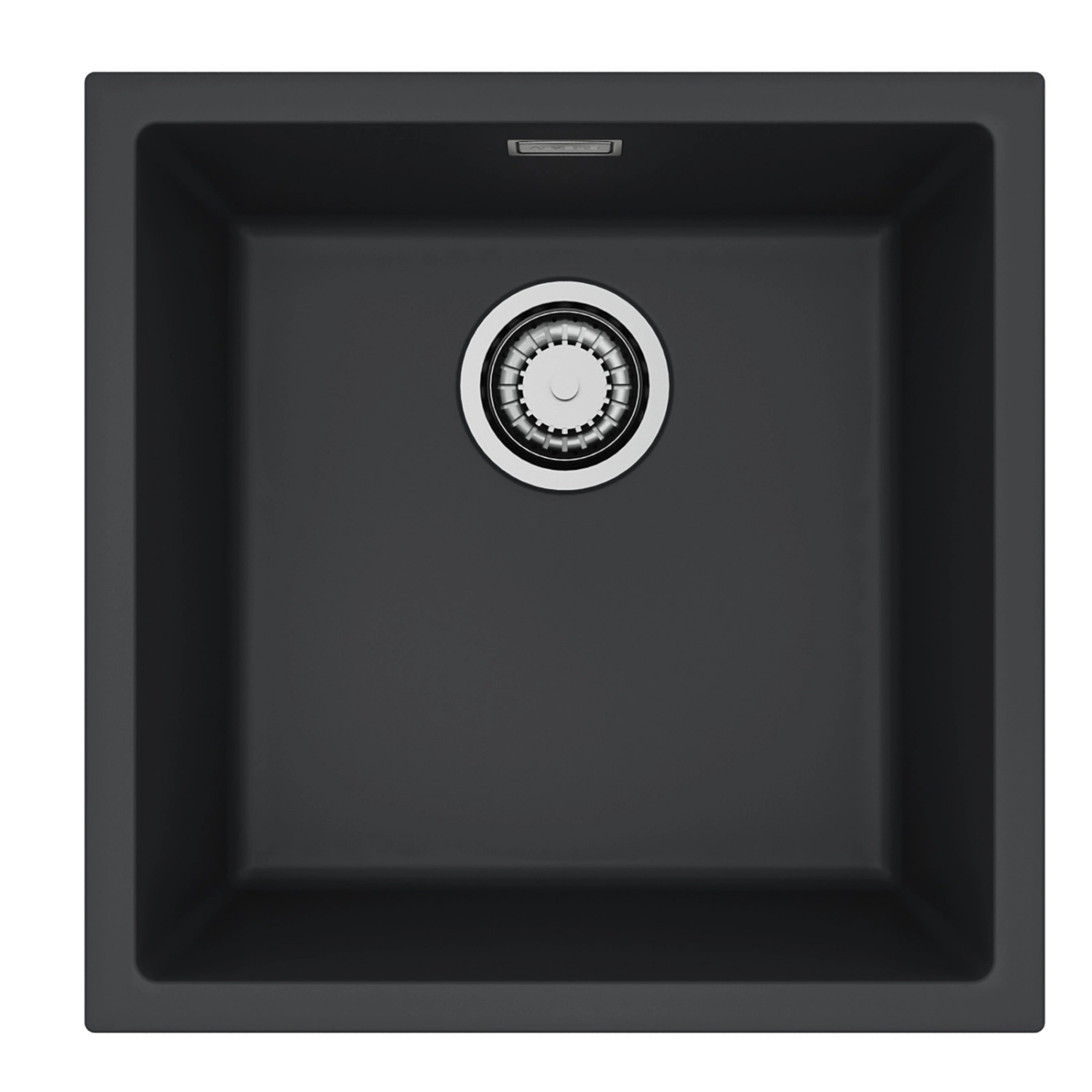 Zlewozmywak granital 1 komorowy ALVEUS G90 Deep Black z syfonem sat. OMNI 20