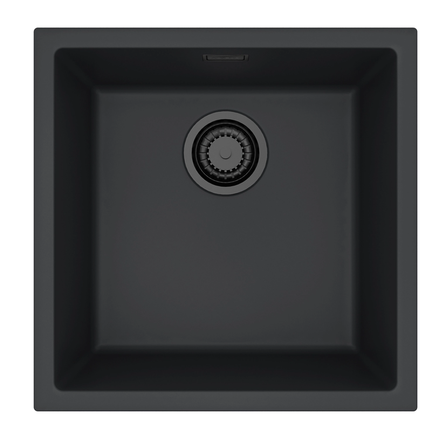 Zlewozmywak granital 1 komorowy ALVEUS G90 Black EDITION z syfonem Black OMNI 20