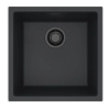 Zlewozmywak granital 1 komorowy ALVEUS G90 Black EDITION z syfonem Black OMNI 20