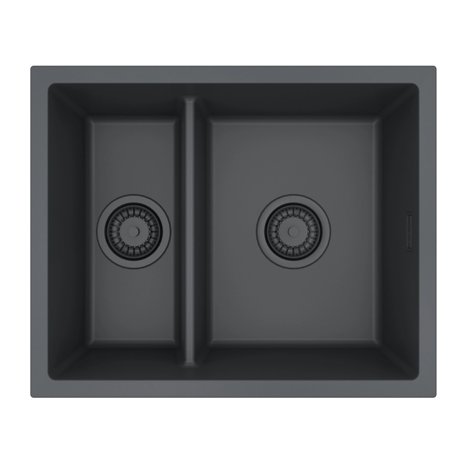 Zlewozmywak granital 1,5 komorowy ALVEUS G90 Black Edition z syfonem Black OMNI 50