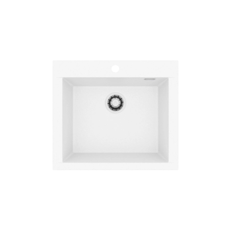 Zlewozmywak granital 1 komorowy ALVEUS kol.11 A10-arktyczna biel PURE-G 30