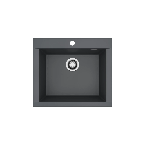 Zlewozmywak granital 1 komorowy ALVEUS kol.91 A91-ciemny carbon PURE-G 30