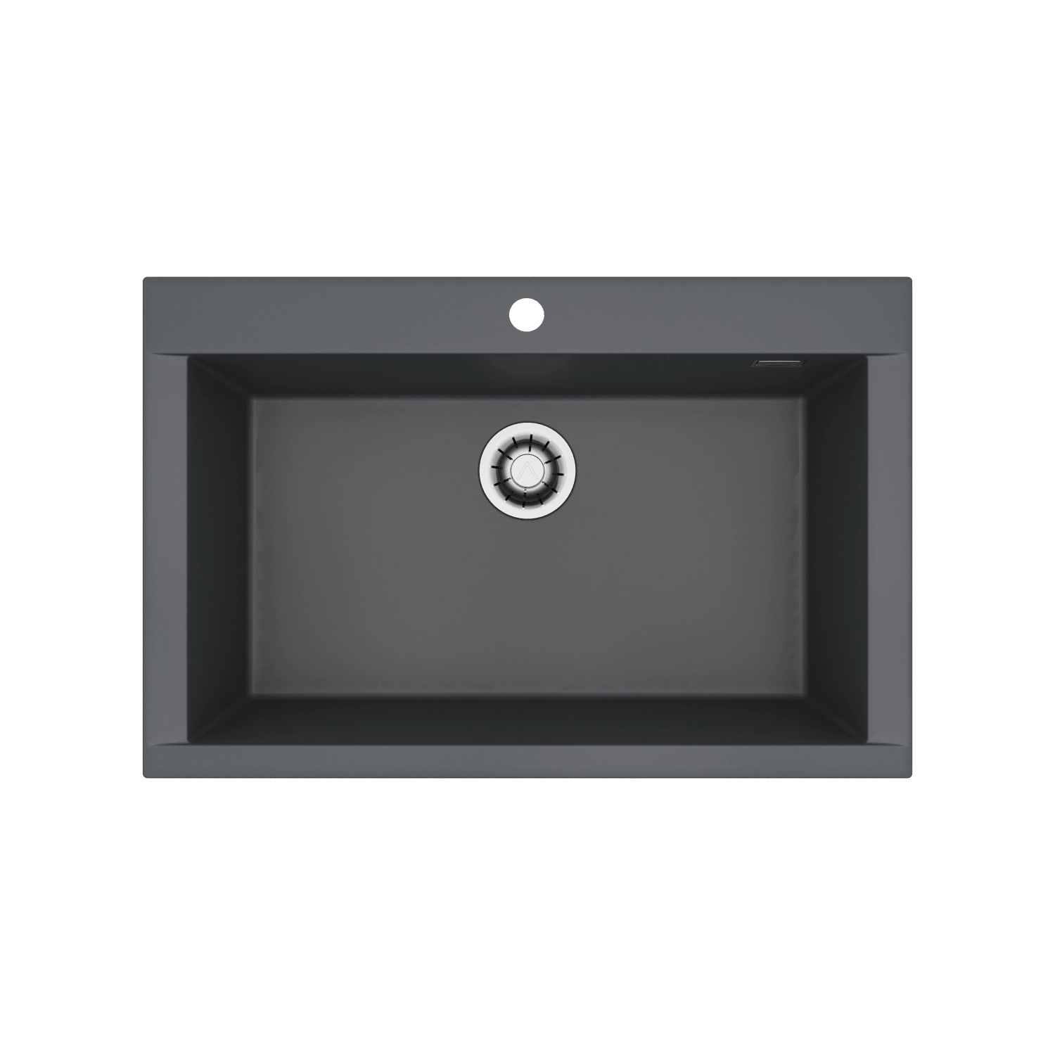 Zlewozmywak granital 1 komorowy ALVEUS kol.91 A91-ciemny carbon PURE-G 40