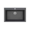 Zlewozmywak granital 1 komorowy ALVEUS kol.91 A91-ciemny carbon PURE-G 40